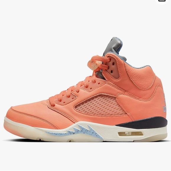 NIB Jordan - Air 5 Retro DV4982 641 DJ Khaled Crimson Bliss men’s 6 women’s 8 - Picture 3 of 8